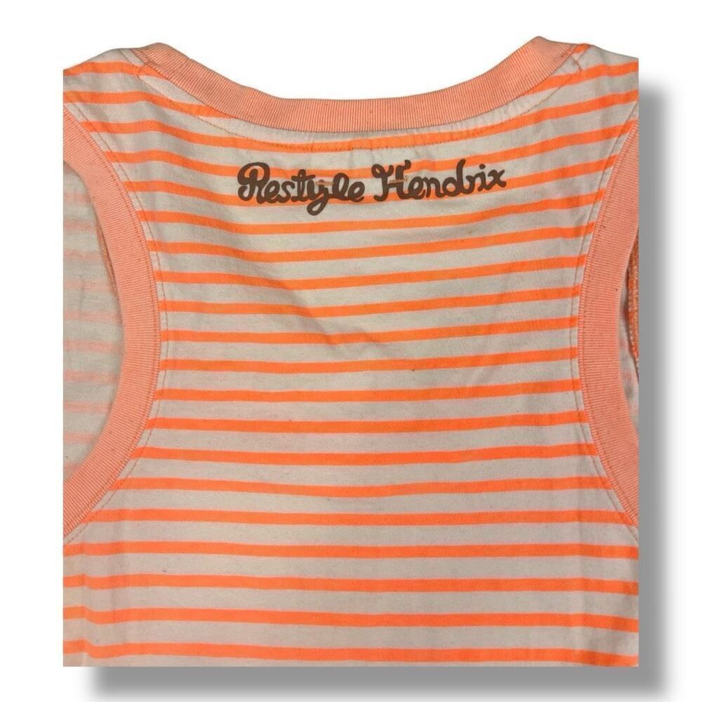 Basic House Restyle Hendrix Striped Tank Top Size Medium - Picture 5 of 6